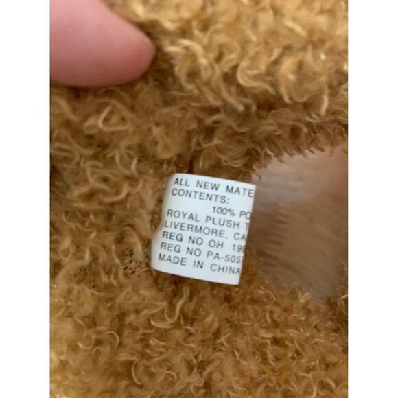 Royal Plush Teddy Bear 9” sitting - Picture 7 of 9